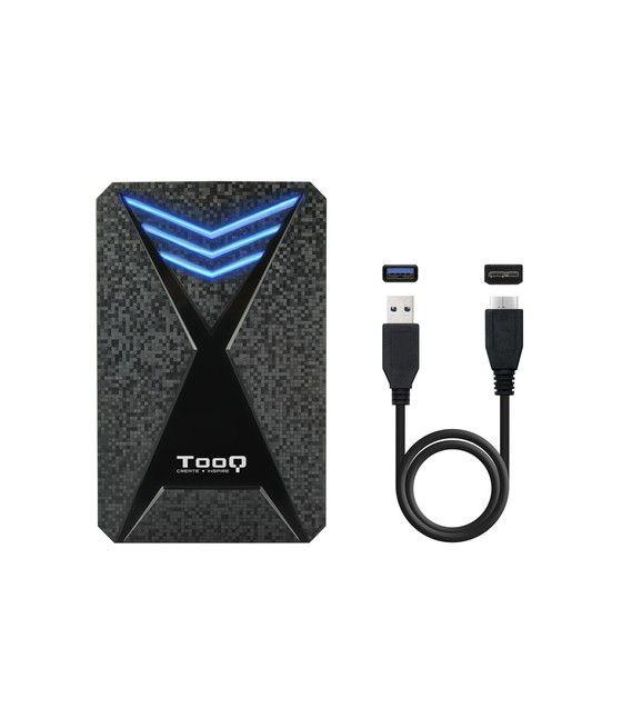 TooQ TQE-2550BL caja para disco duro externo Carcasa de disco duro/SSD Negro 2.5" - Imagen 5