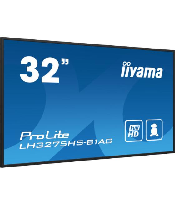 Iiyama prolite pantalla plana para señalización digital 81,3 cm (32") lcd wifi 500 cd / m² full hd negro procesador incorporado 