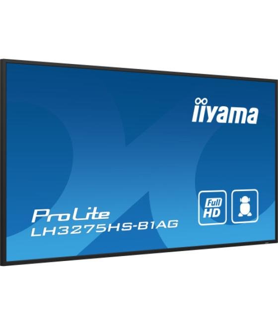 Iiyama prolite pantalla plana para señalización digital 81,3 cm (32") lcd wifi 500 cd / m² full hd negro procesador incorporado 