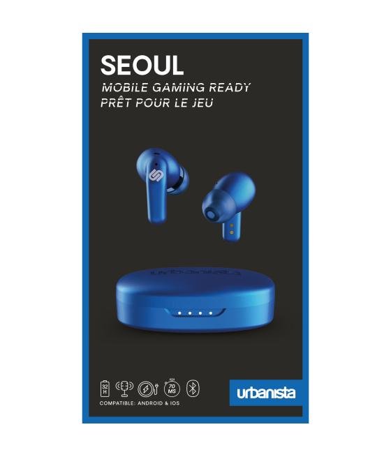 Auriculares urbanista true wireless inalambricos seoul gaming electric blue - azul electrico