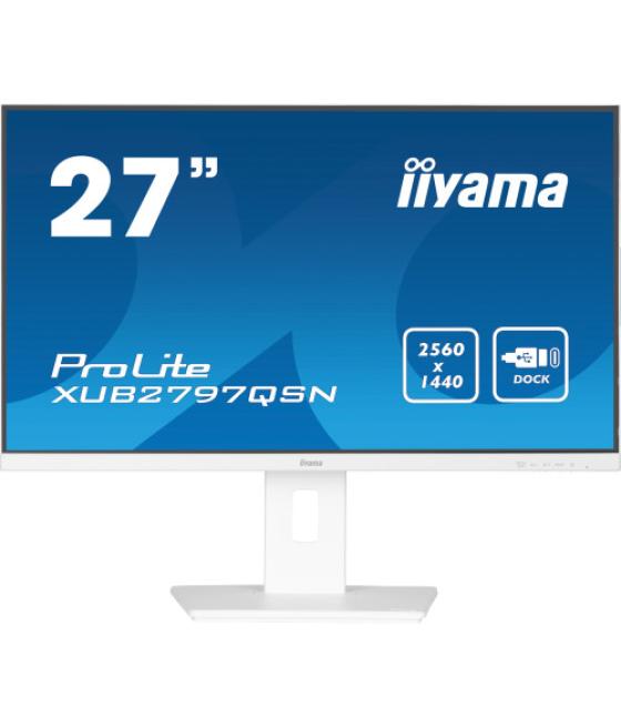 Iiyama prolite xub2797qsn-w1 pantalla para pc 68,6 cm (27") 1920 x 1080 pixeles full hd led blanco