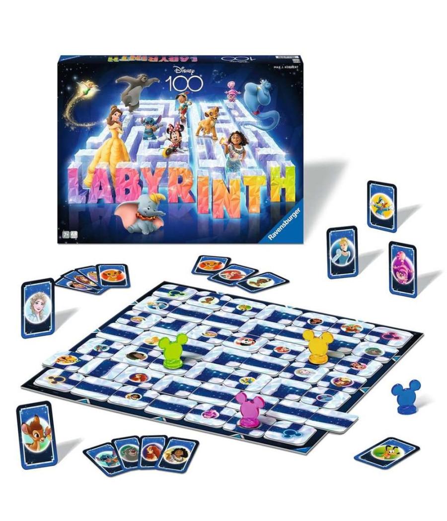 Juego de mesa ravensburger labyrinth disney 100th anniversary