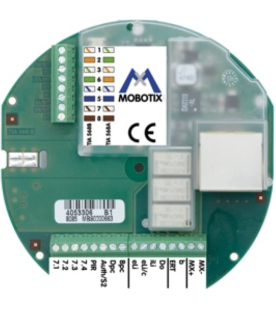 Accesorio mobotix extended terminal board io module