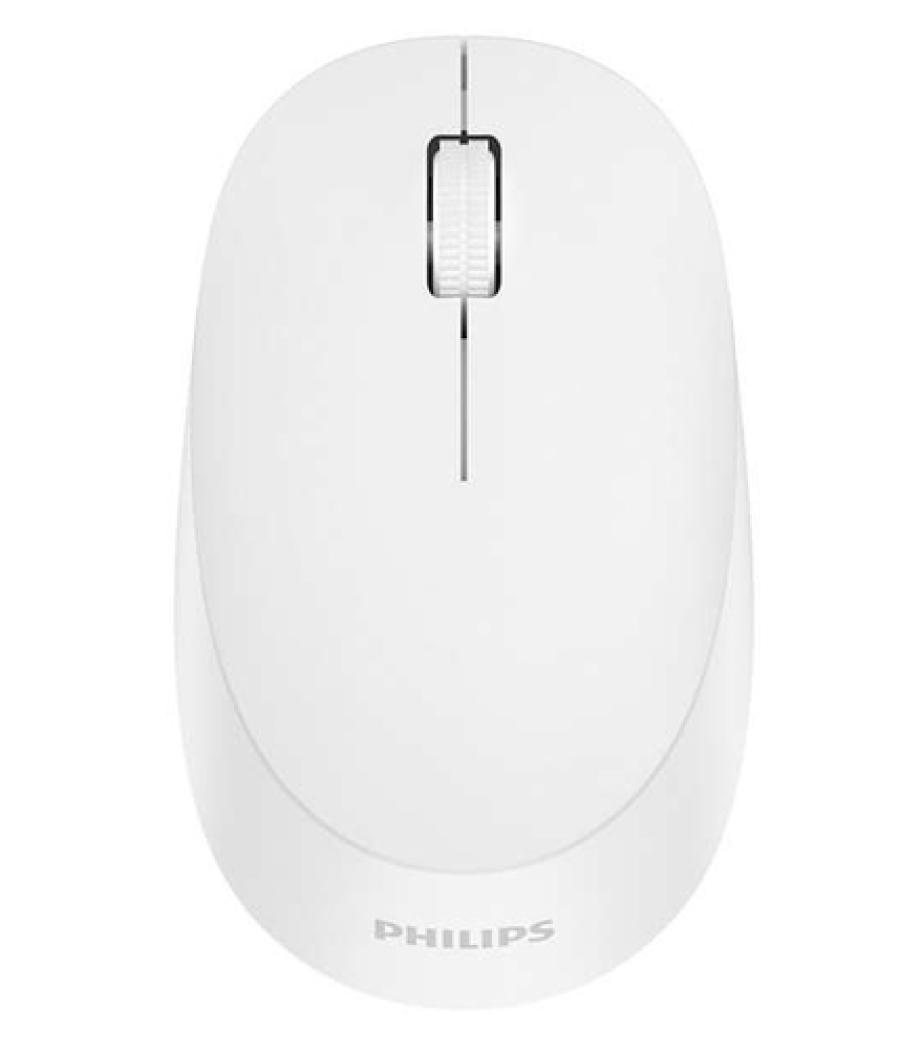 Philips SPK7407W/00 ratón Oficina Ambidextro RF Wireless + Bluetooth Óptico 1600 DPI