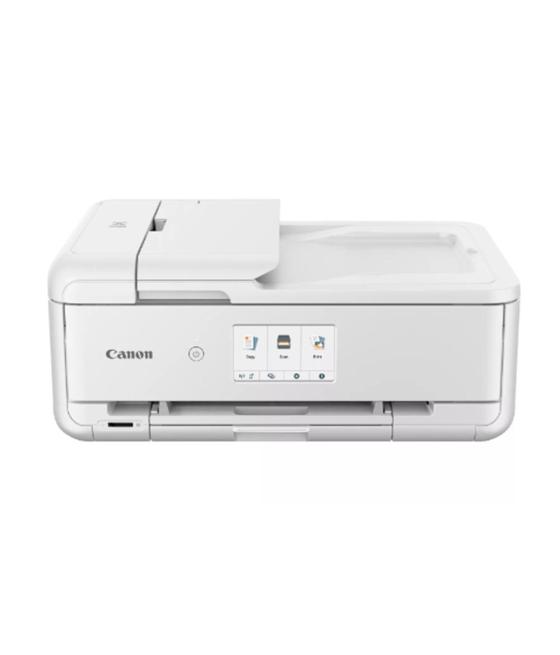 Multifuncion canon pixma ts9551ca inyeccion color a3 - blanca - red - wifi - duplex impresion - adf - tintas independientes - lc