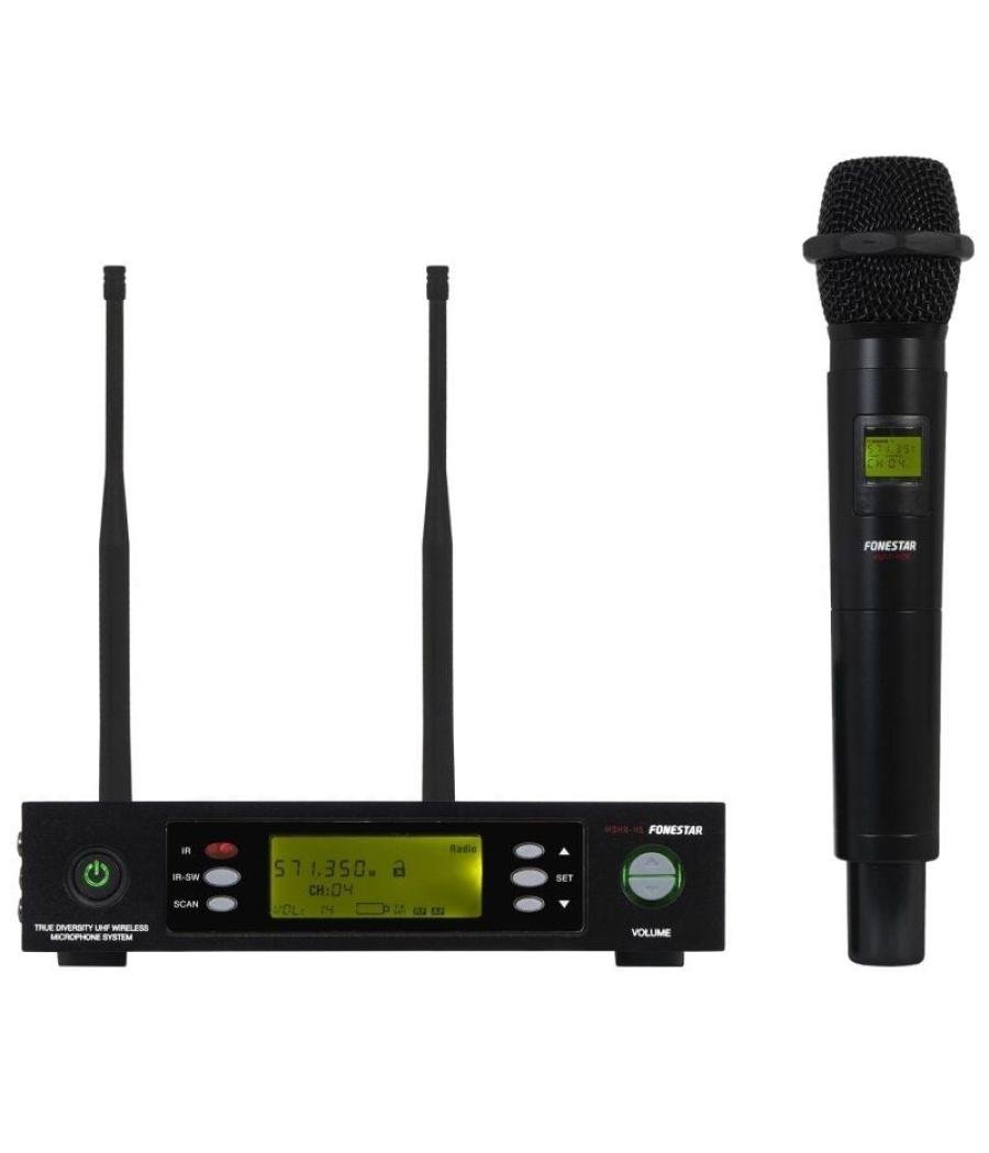 Micrófono inalámbrico de mano uhf msh-887-570/ incluye receptor