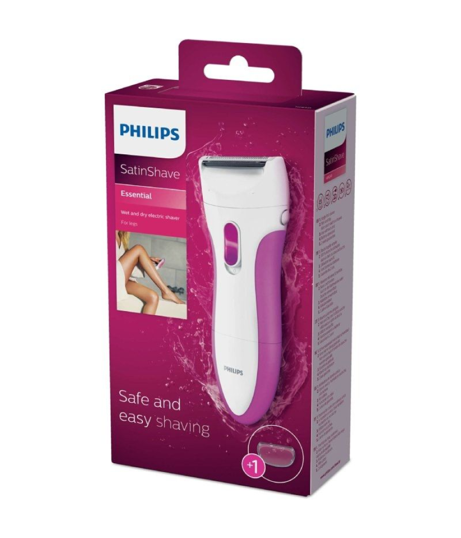 Afeitadora philips satinshave essential hp6341/ con batería