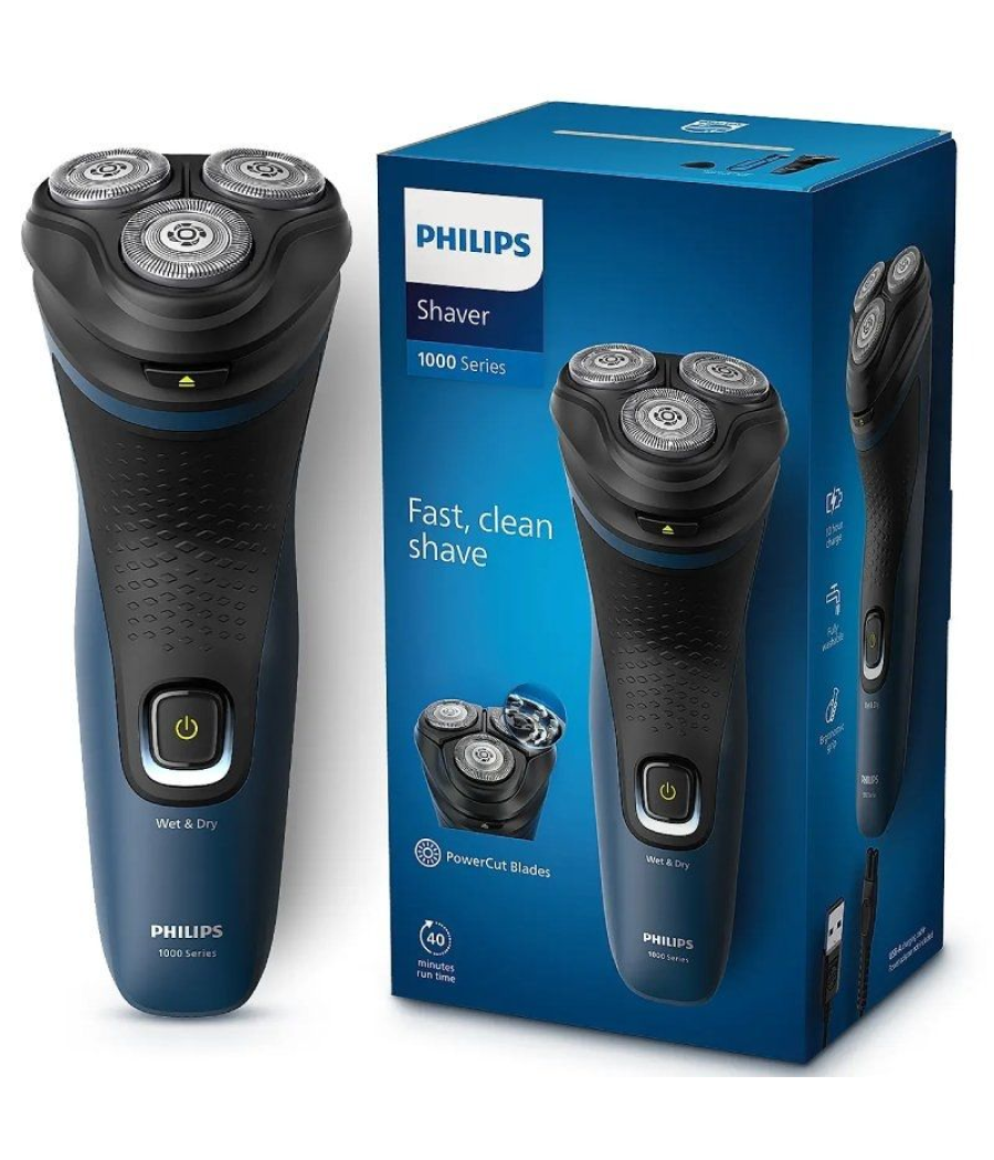 Afeitadora philips wet and dry s1151/ con batería