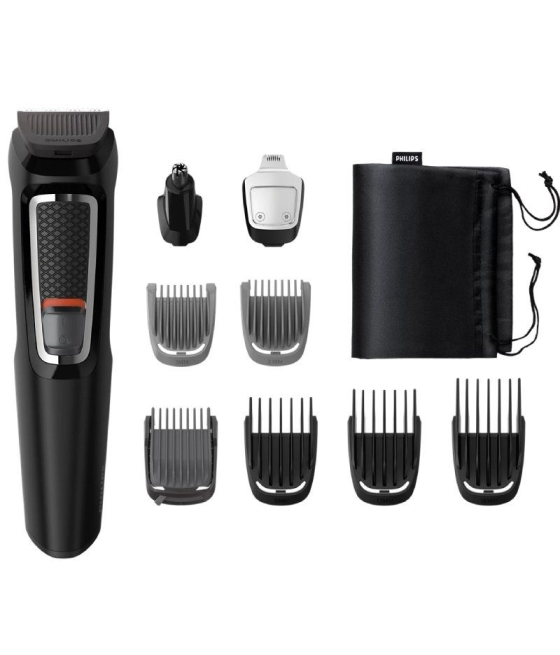 Cortapelos multigroom series 3000 philips mg3740 con batería/ 9 accesorios