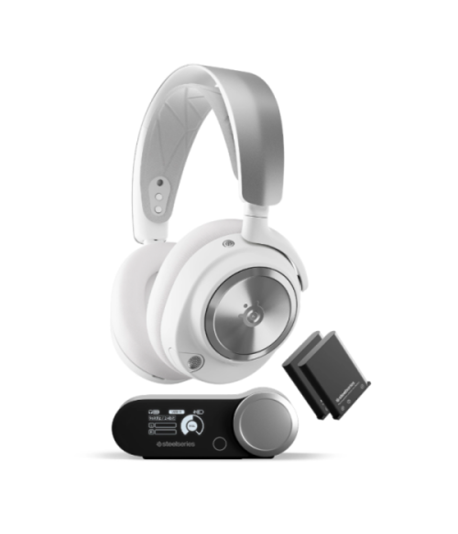 Steelseries 61524 auricular y casco auriculares alámbrico diadema juego usb tipo c blanco