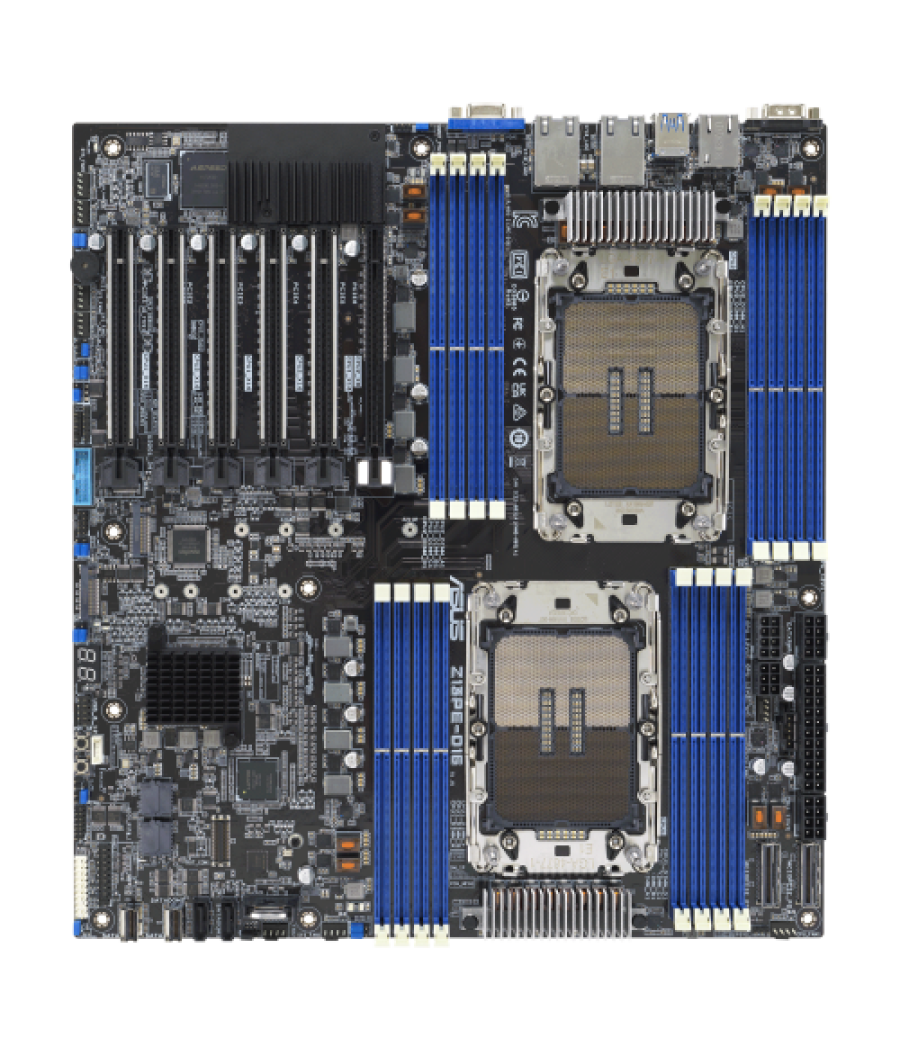 Asus z13pe-d16/asmb11 intel c741 lga 4677 (socket e) atx extendida