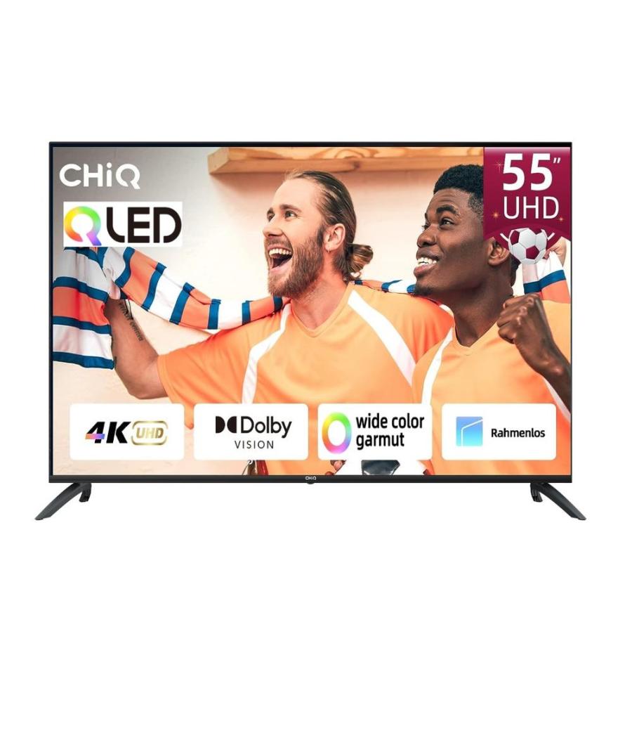 Tv chiq 55pulgadas qled u55qg7v 4k uhd android tv hdmi usb