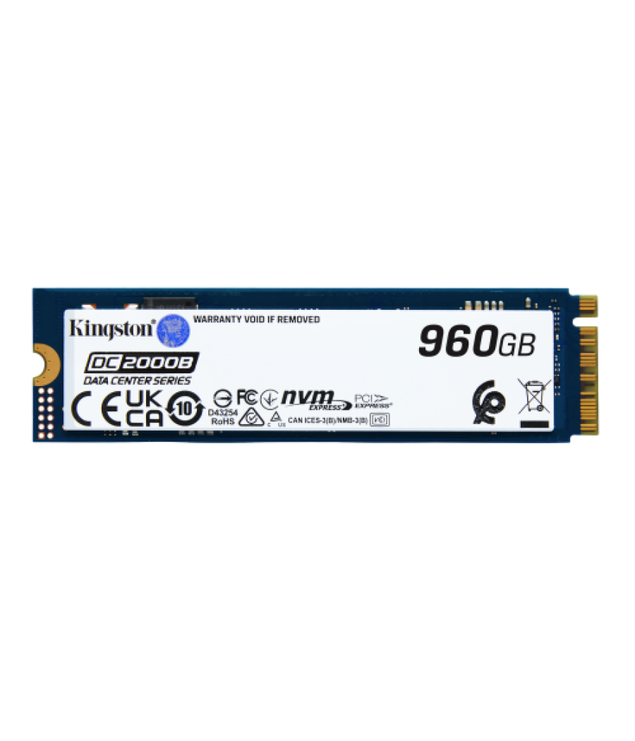 Kingston technology dc2000b m.2 960 gb pci express 4.0 nvme 3d tlc