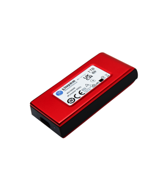 Kingston technology ssd externo kingston xs1000 rojo