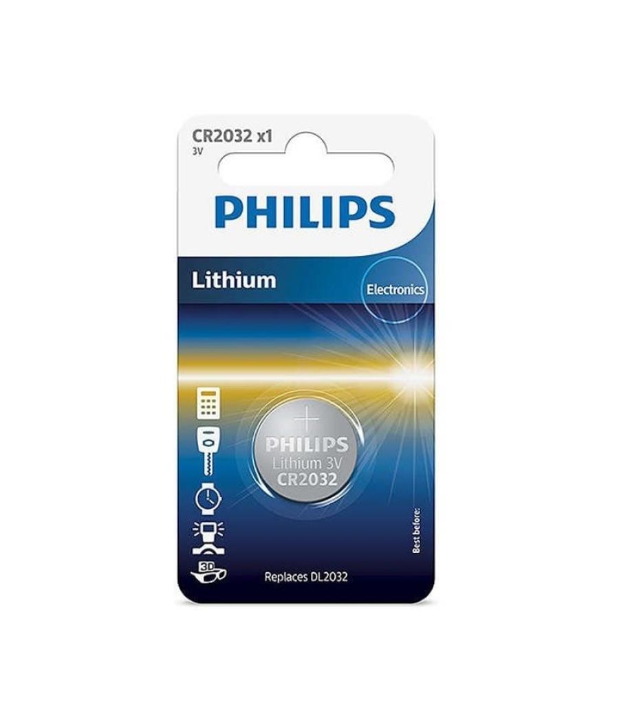 Pila de botón philips cr2032/ 3v