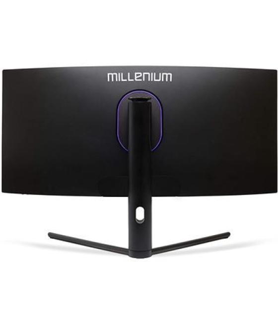 Monitor gam millenium 34" curvo fhd,ips, 144hz,3440x1440,1ms,hdmi,display port,21:9, black