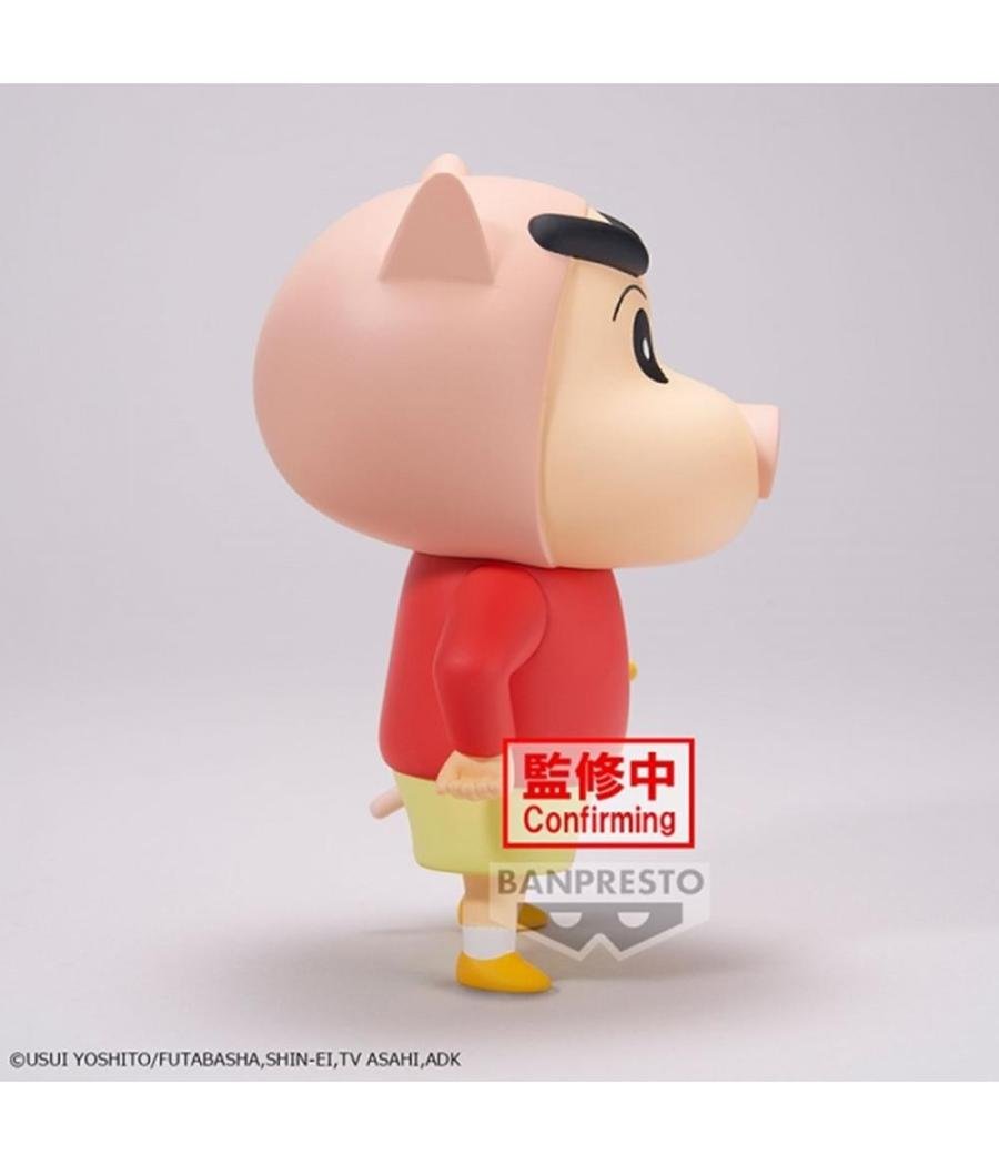 Figura banpresto crayon shinchan cosplay shinchan pig 11cm