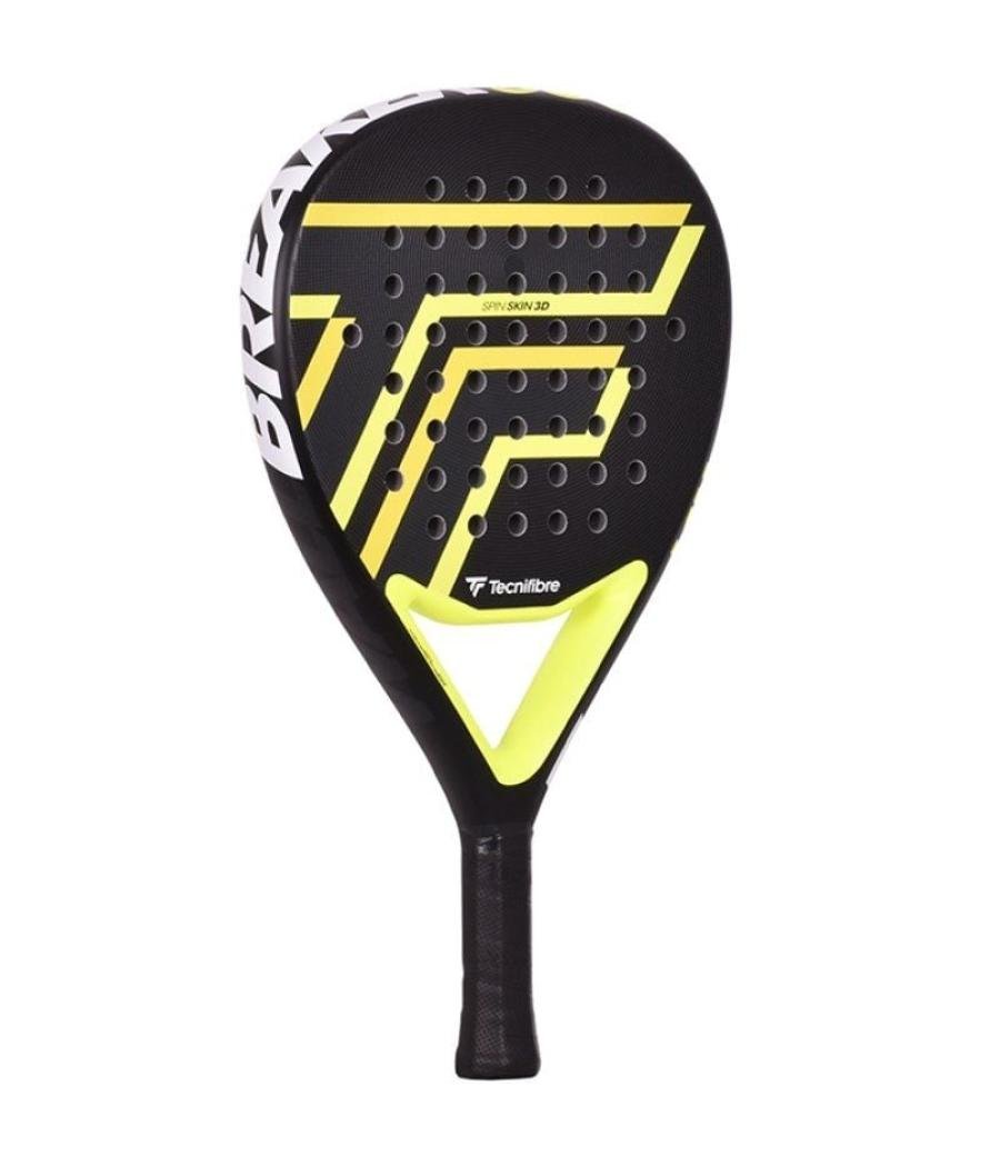 Pala de pádel tecnifibre wall breaker 360/ amarilla y negra