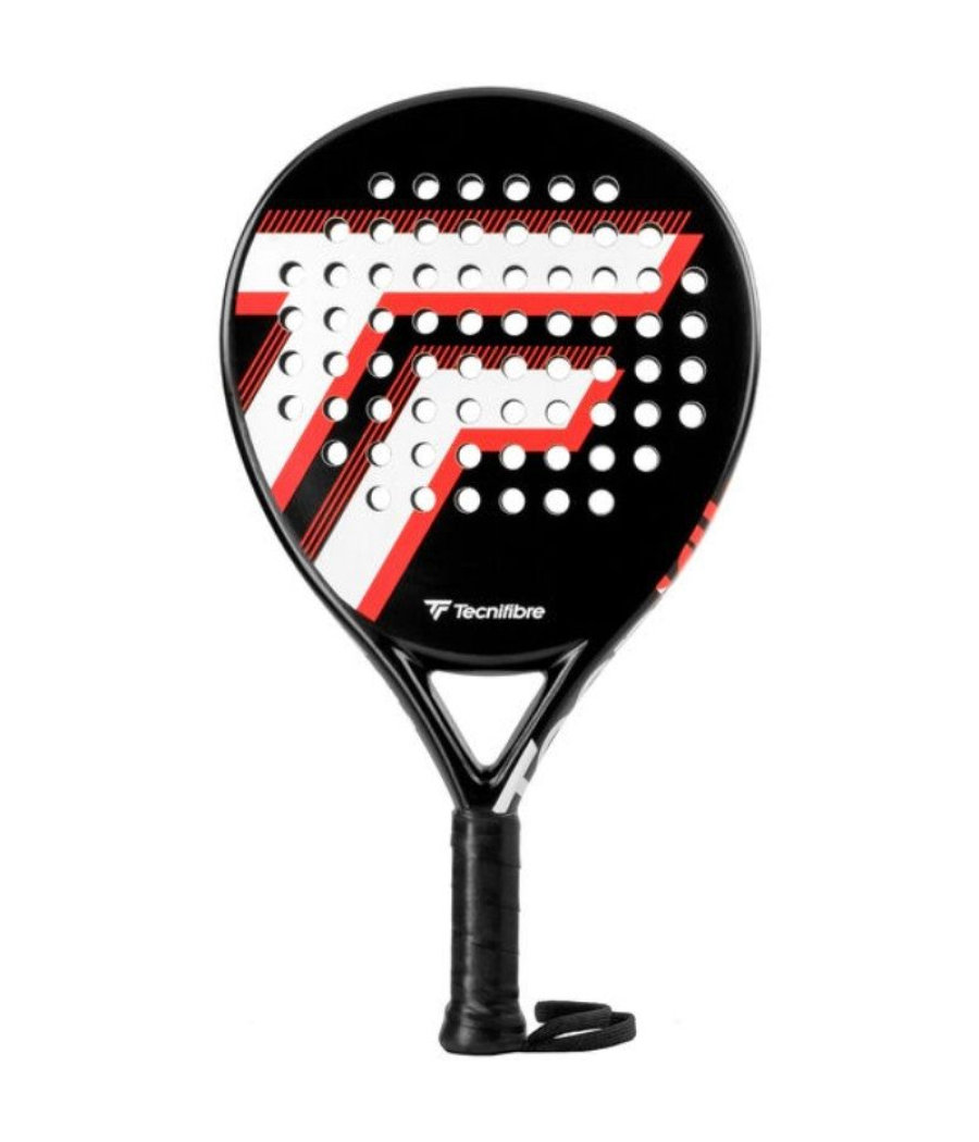 Pala de pádel tecnifibre wall master one/ negra y blanca