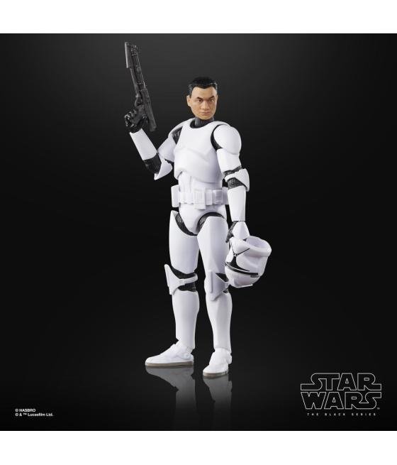 Figura hasbro star wars the black series attack of the clones phase 1 cloone trooper