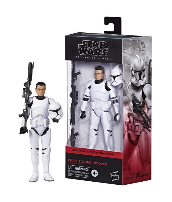 Figura hasbro star wars the black series attack of the clones phase 1 cloone trooper