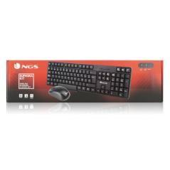 NGS EUPHORIAKIT TECL + RATON WIRELESS 2,4GHZ NEGRO - Imagen 9