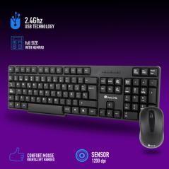 NGS EUPHORIAKIT TECL + RATON WIRELESS 2,4GHZ NEGRO - Imagen 11