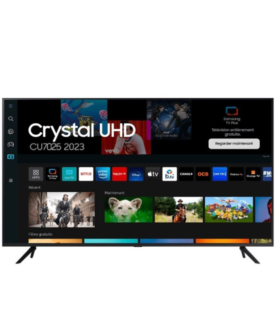 Televisor samsung crystal uhd tu50cu7025k 50'/ ultra hd 4k/ smart tv/ wifi