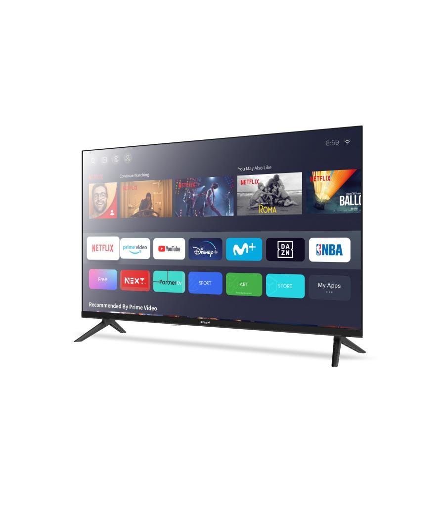 Engel tv 32"-tdt2/c - hd -smartv netflix/amazon. modo hospitality