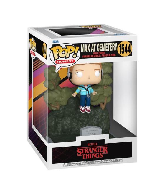 Funko pop moments: stranger things s4 max at cementery