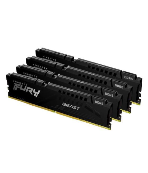 Kingston technology fury beast módulo de memoria 128 gb 4 x 32 gb ddr5