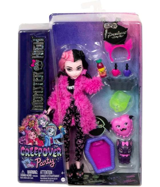 Muñeca mattel monster high fiesta de pijamas y mascotas