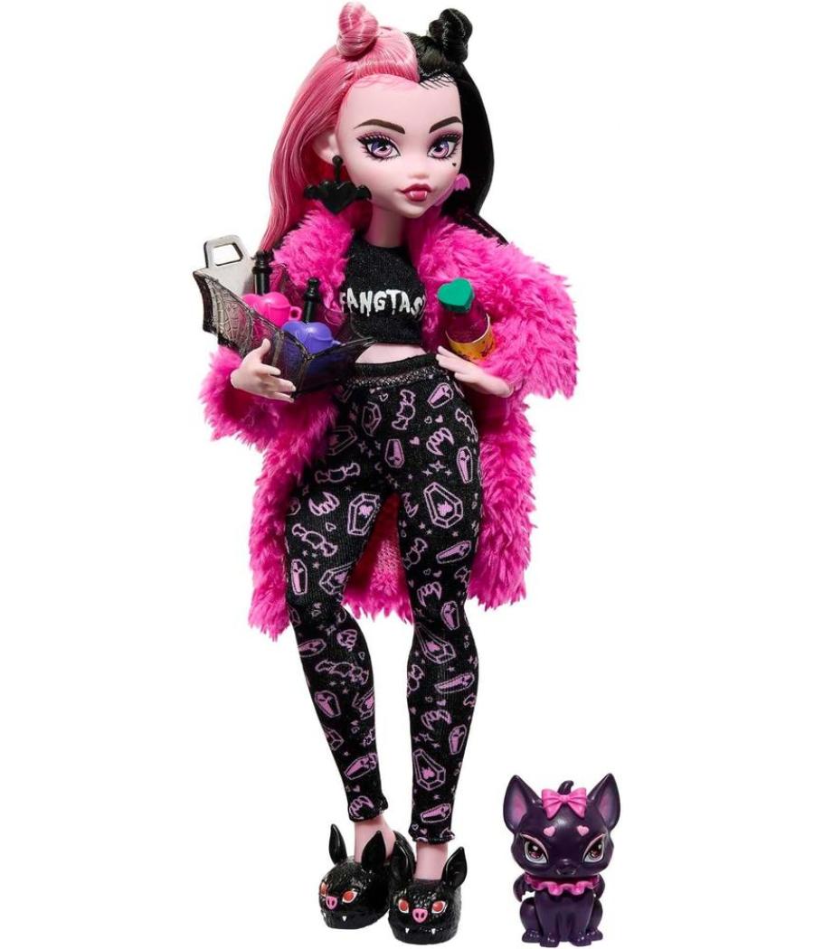 Muñeca mattel monster high fiesta de pijamas y mascotas