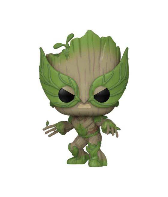 Funko pop marvel: we are groot groot como lobezno 79519