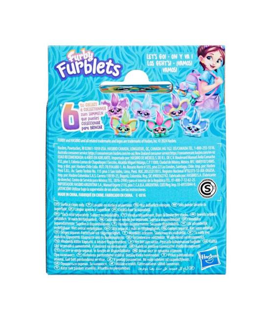 Juguete creativo hasbro furby furblets pix elle