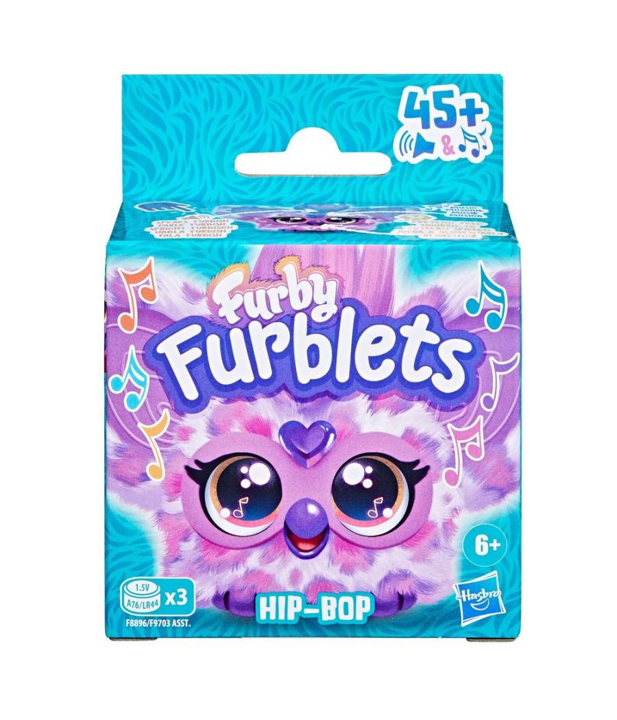 Juguete creativo hasbro furby furblets hip - bop