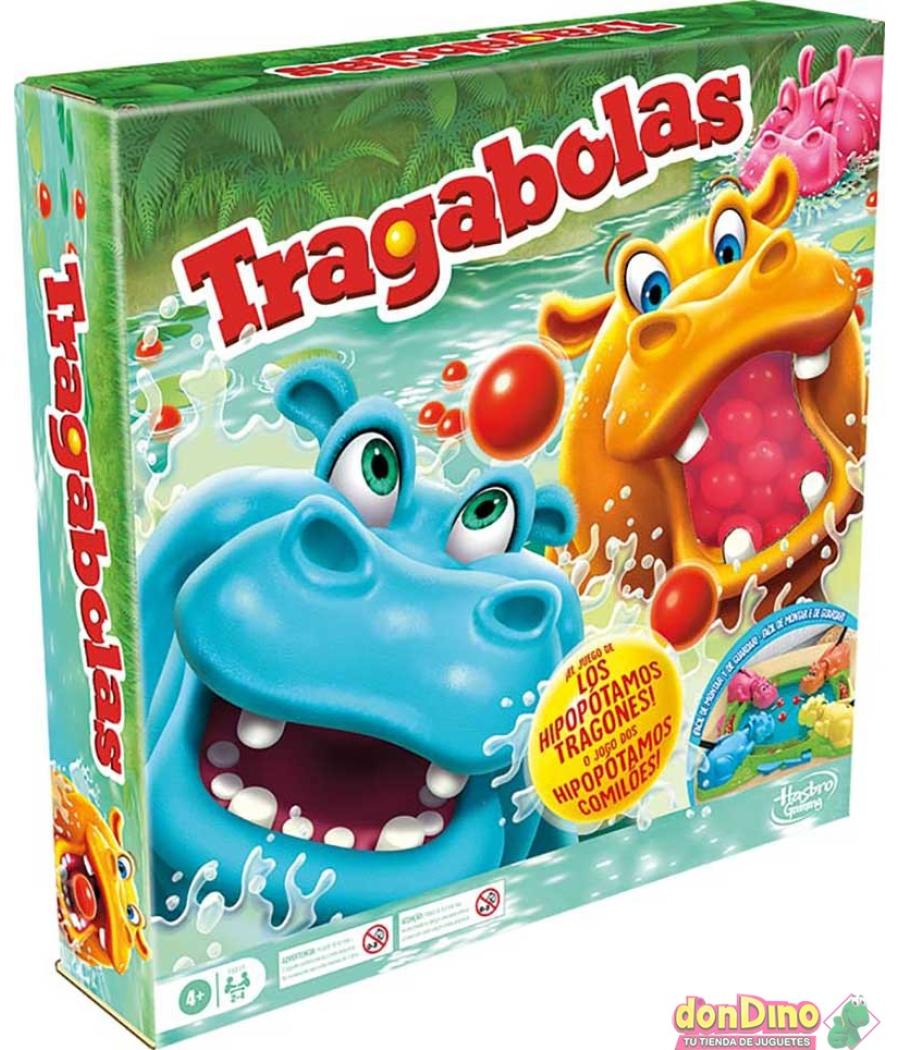 Juego de mesa hasbro tragabolas los tipopótamos tragones