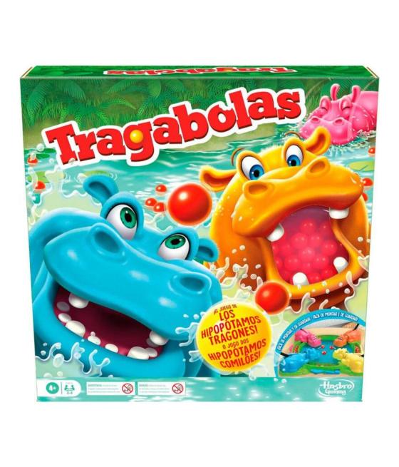 Juego de mesa hasbro tragabolas los tipopótamos tragones