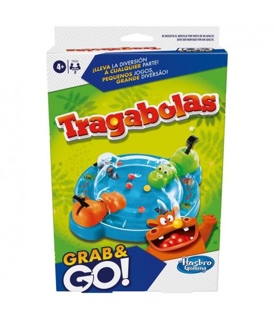 Juego de mesa hasbro tragabolas viaje