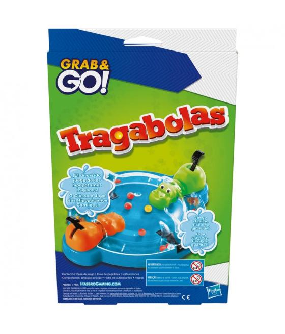 Juego de mesa hasbro tragabolas viaje