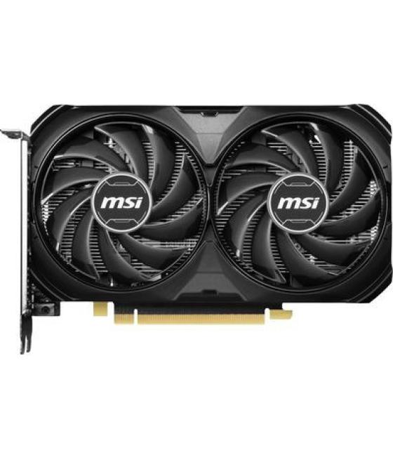 Vga msi rtx 4060 ti 8g ventus 2x black e1 oc,nv,rtx4060ti,gddr6,8gb,128bit,hdmi+3dp (2 ventiladores)