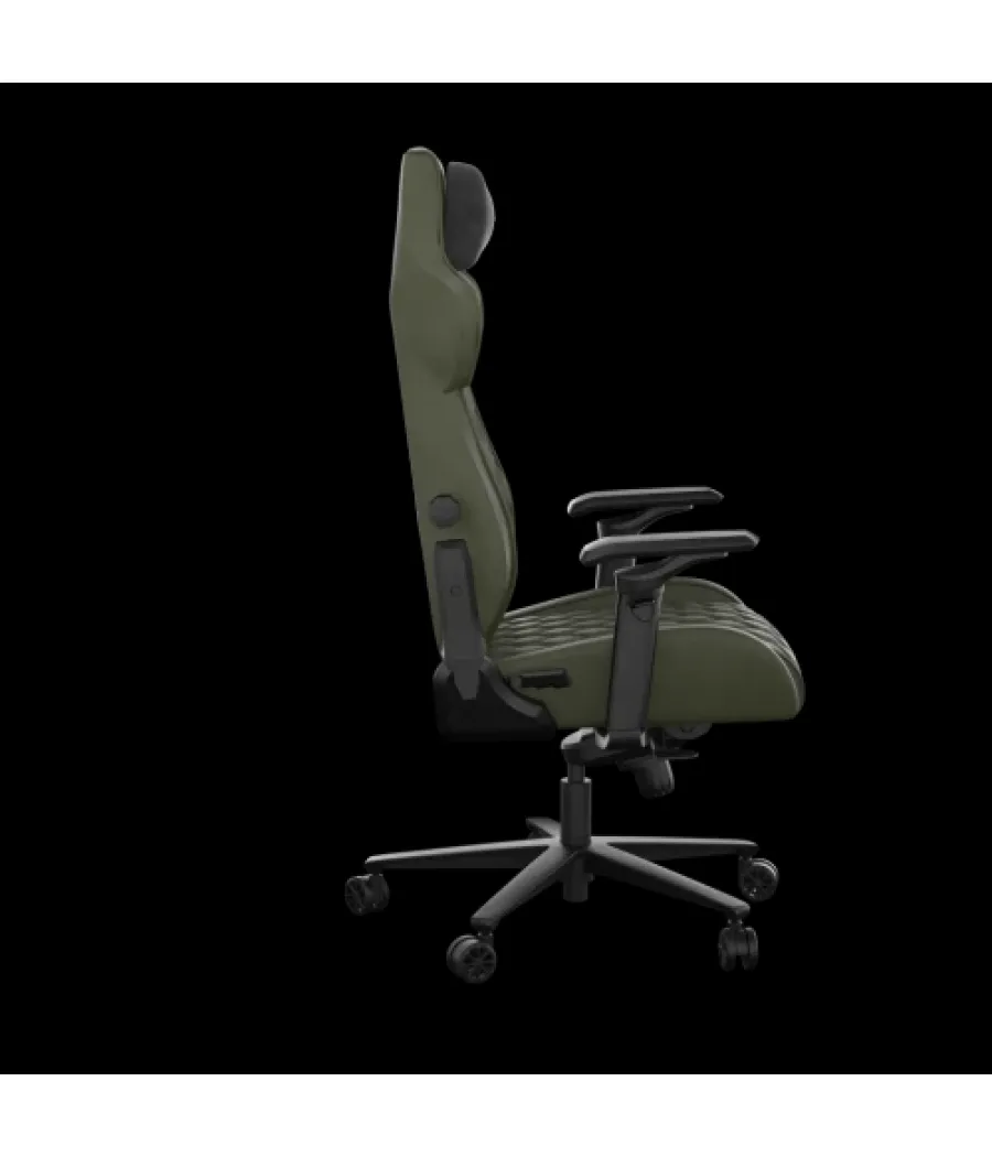 Corsair tc500 luxe silla para videojuegos de pc asiento acolchado verde