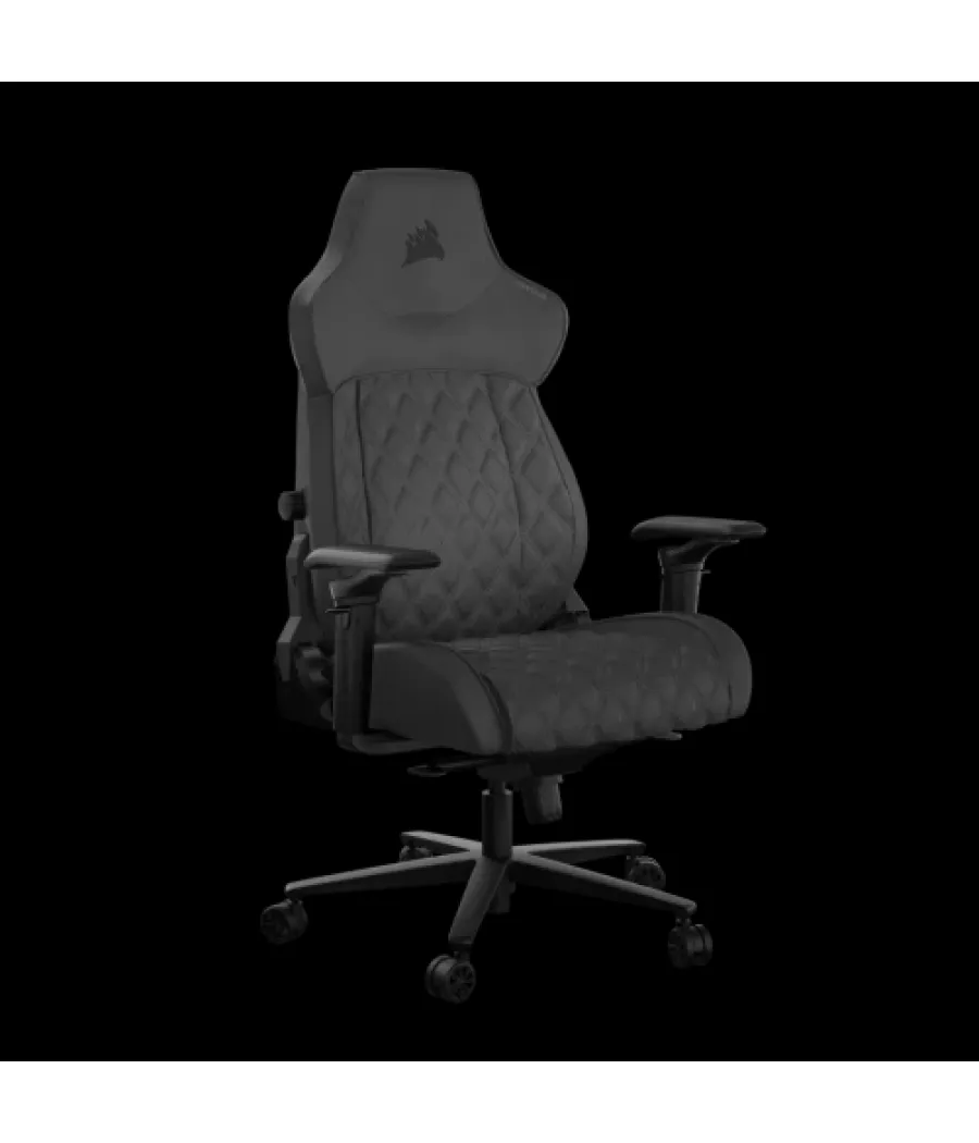 Corsair tc500 luxe silla para videojuegos de pc asiento acolchado negro