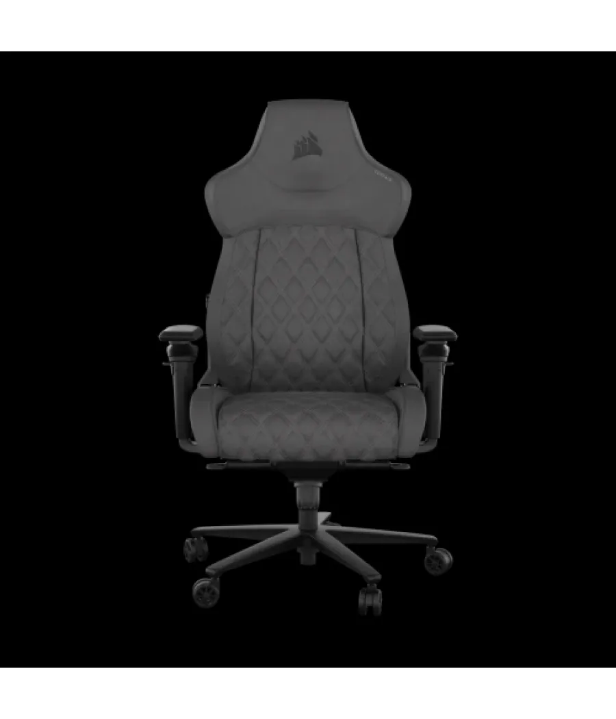 Corsair tc500 luxe silla para videojuegos de pc asiento acolchado negro