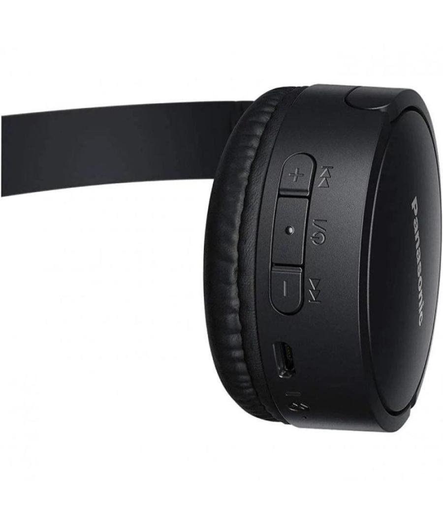 Auriculares inalámbricos panasonic rb-hf420be/ con micrófono/ bluetooth/ negros