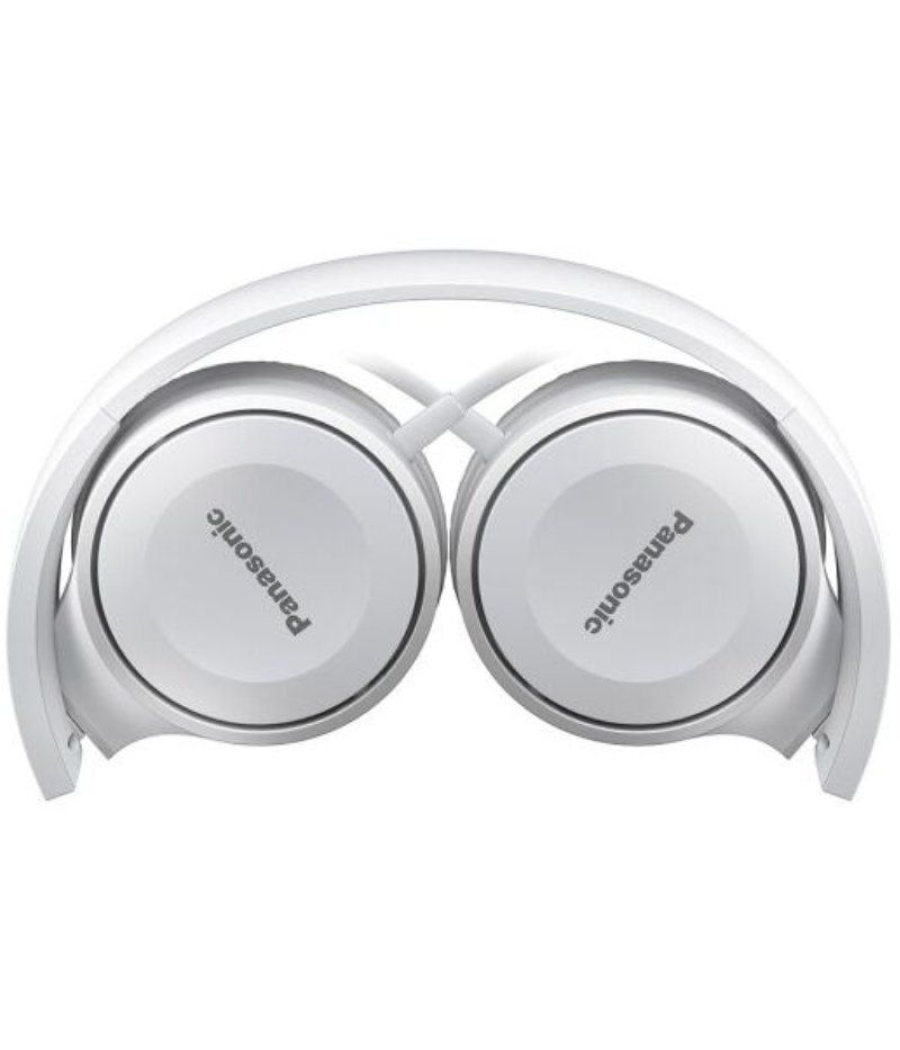 Auriculares panasonic rp-hf100me/ con micrófono/ jack 3.5/ blancos