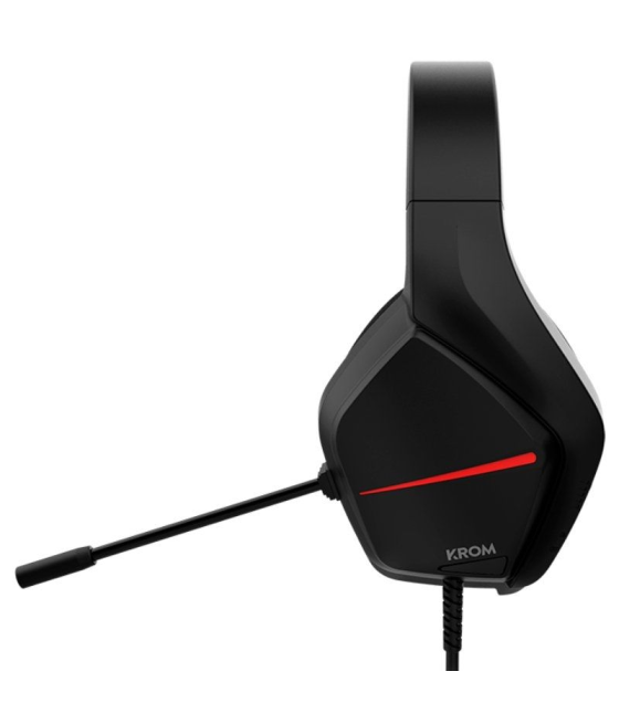 Auriculares gaming con micrófono krom kopa move/ jack 3.5/ negros