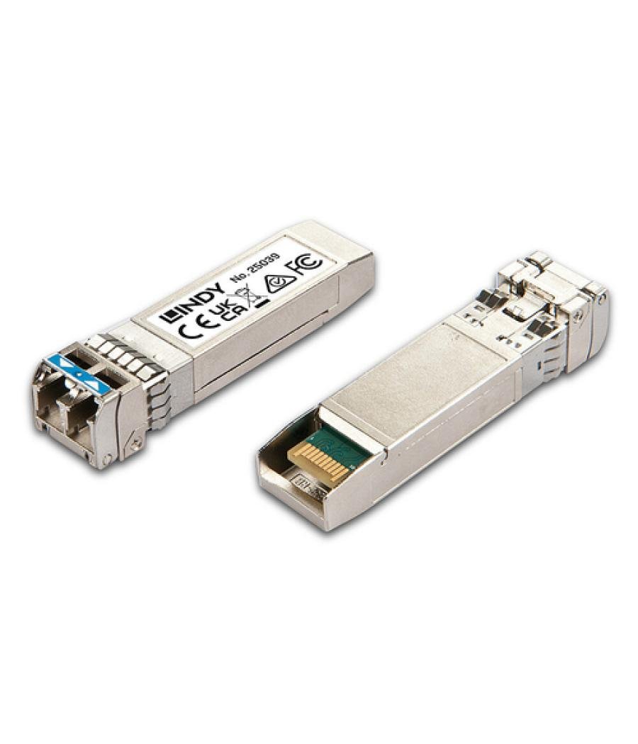 Lindy 25039 red modulo transceptor Fibra óptica 10000 Mbit/s SFP+ 1310 nm