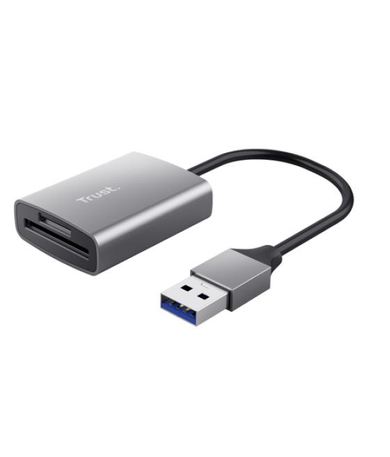 Trust Dalyx lector de tarjeta USB 3.2 Gen 1 (3.1 Gen 1) Aluminio