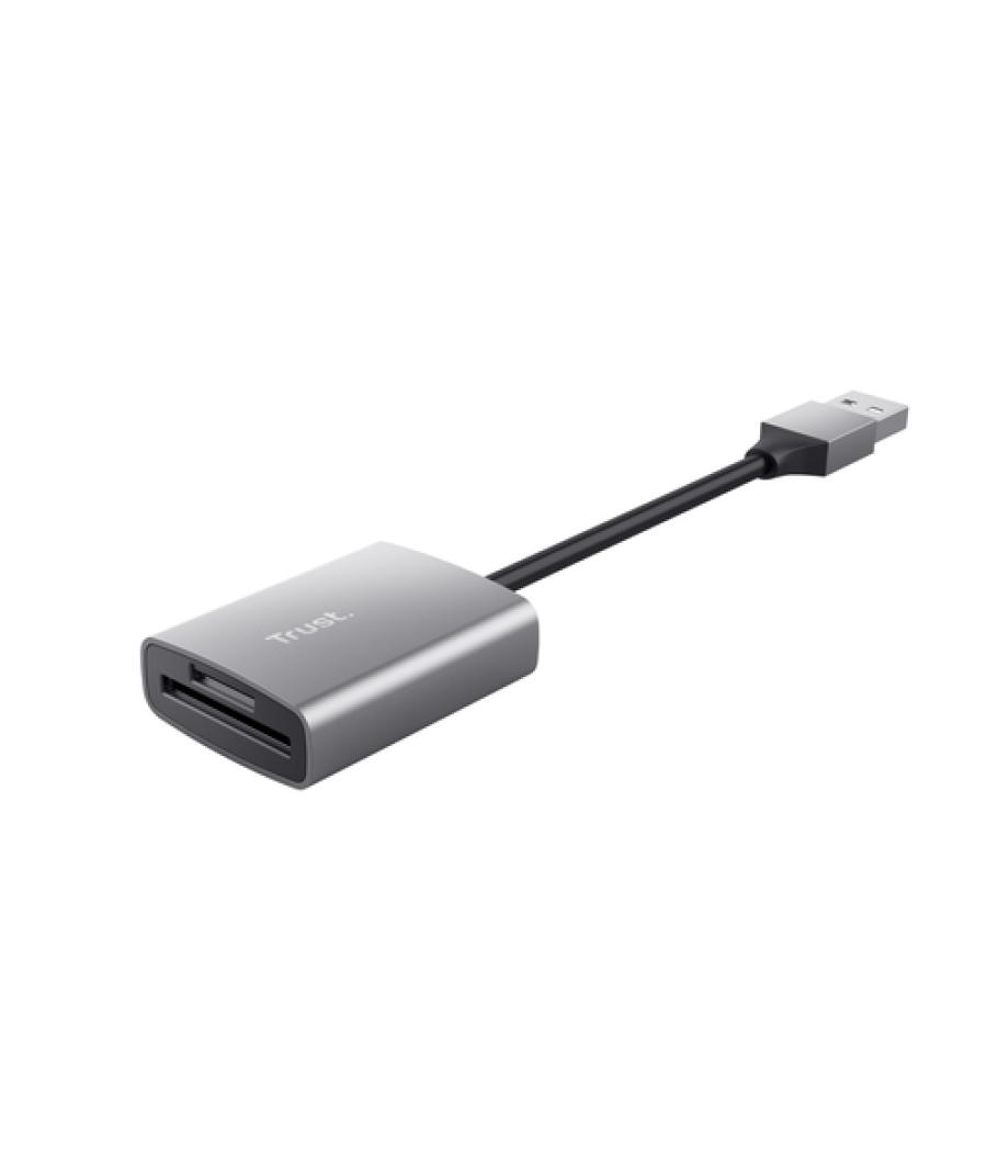 Trust Dalyx lector de tarjeta USB 3.2 Gen 1 (3.1 Gen 1) Aluminio